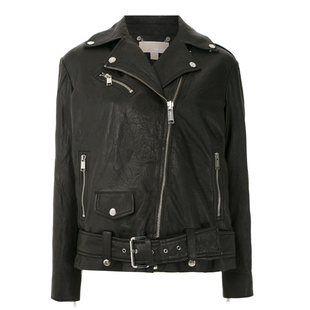 Michael Kors Calf Leather Jacket